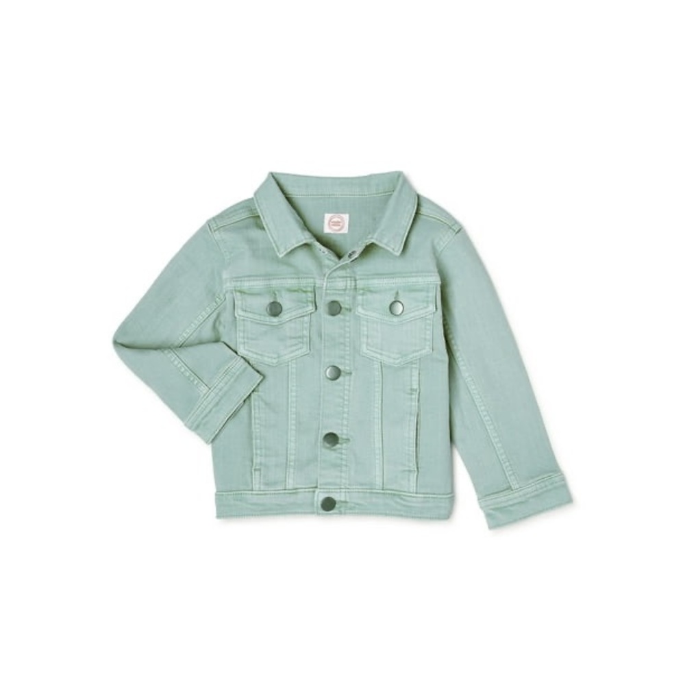 Wonder Nation Kids Jean Jacket - Light Green